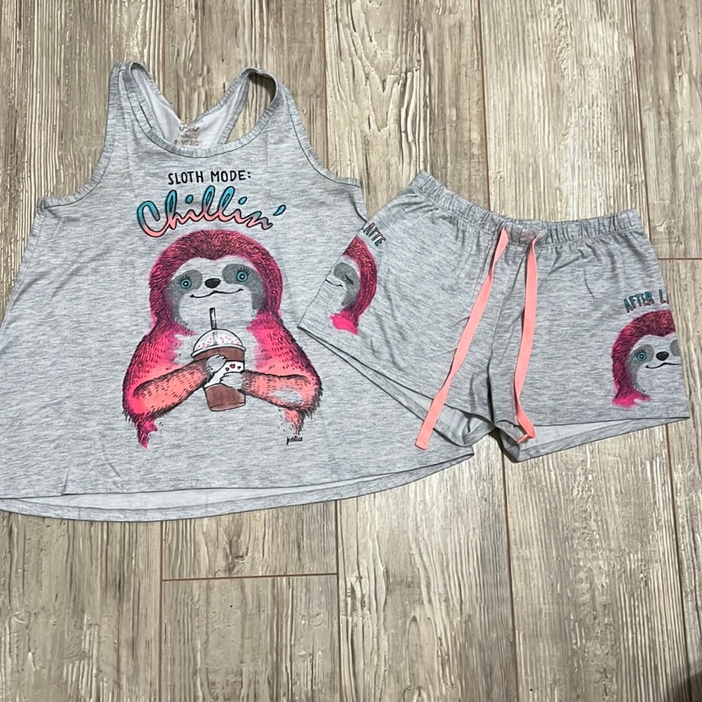 girls justice pajama set